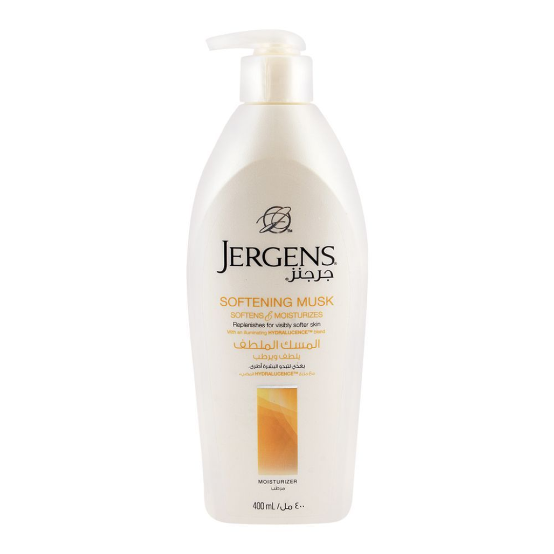 JERGENS BODY LOTION SOFTENING MUSK 400ML 
